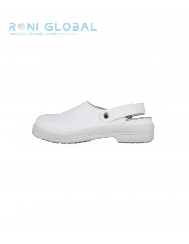 Sabot de travail à bride en microfibre blanc SB ESD SRC - OKENITE CLOG COVERGUARD